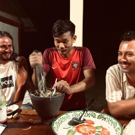 Vera Sunset Homestay Local Experience With Lao Family Muang Không Eksteriør bilde