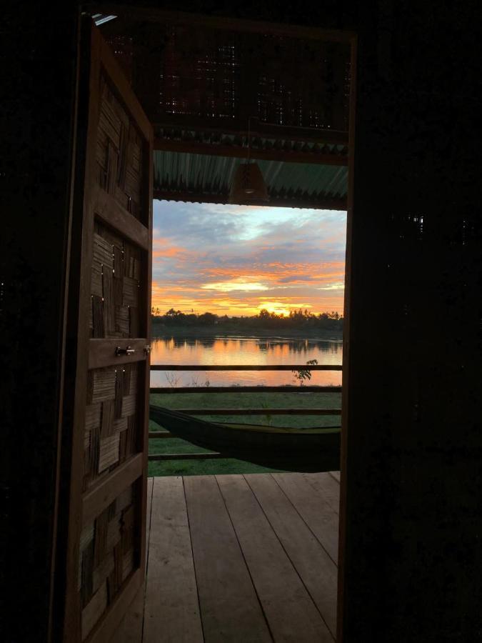 Vera Sunset Homestay Local Experience With Lao Family Muang Không Eksteriør bilde